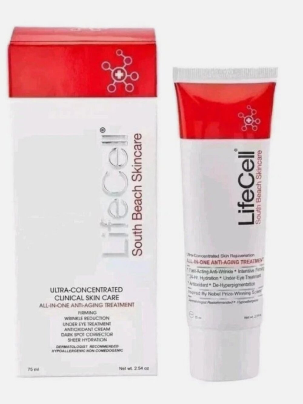 South Beach All-In-One Anti-Aging Treatment, 2.54oz – Firming & Hydrating Care